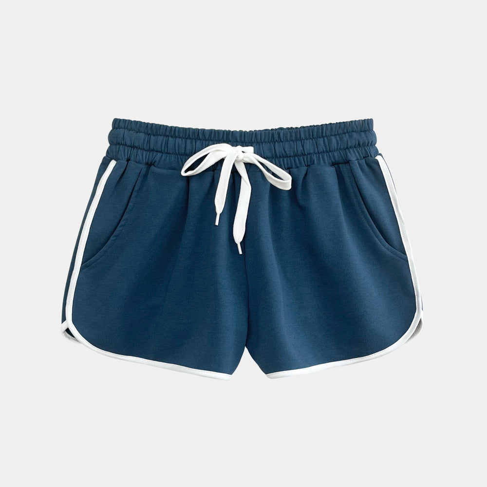 Women Short Jogger - Blue - YCH2F4371