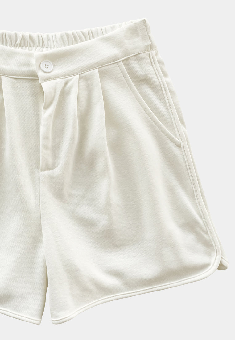 Women Short Pants - White - CFF2F4308