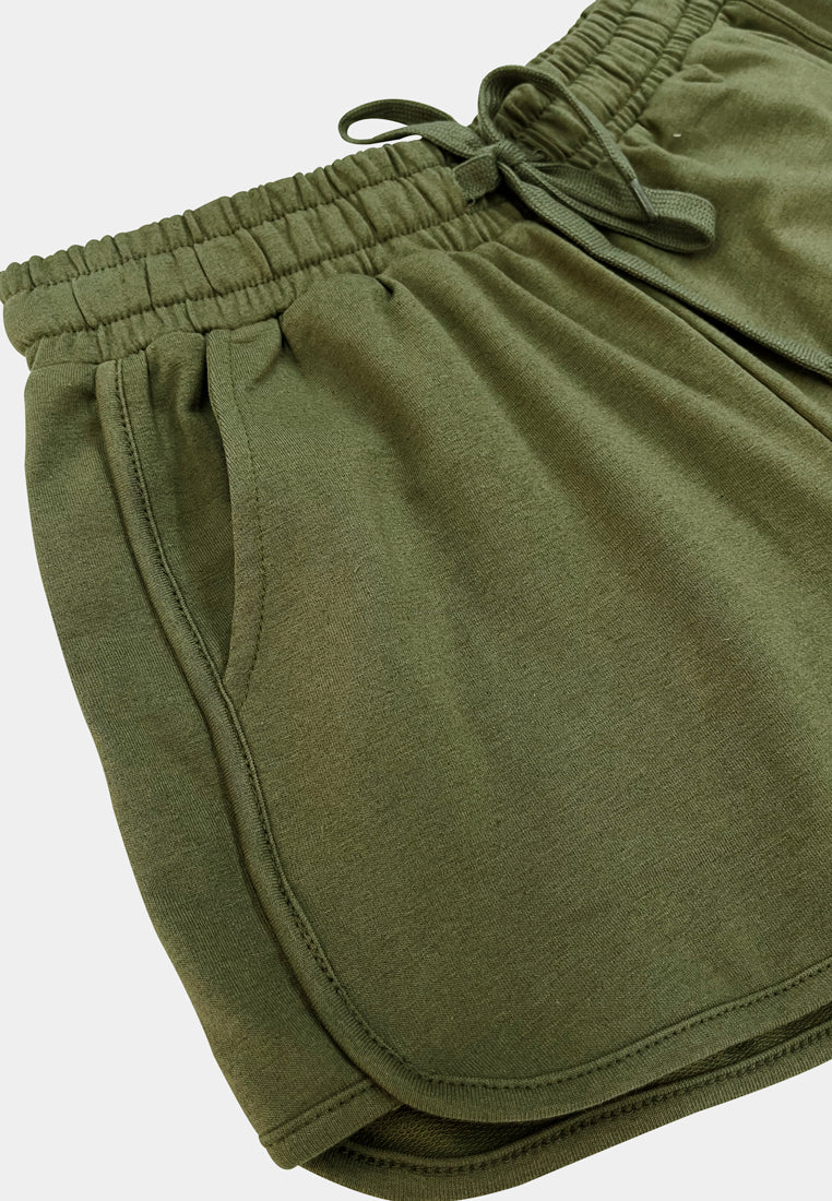 Women Short Jogger  - Green - YCF2F4807