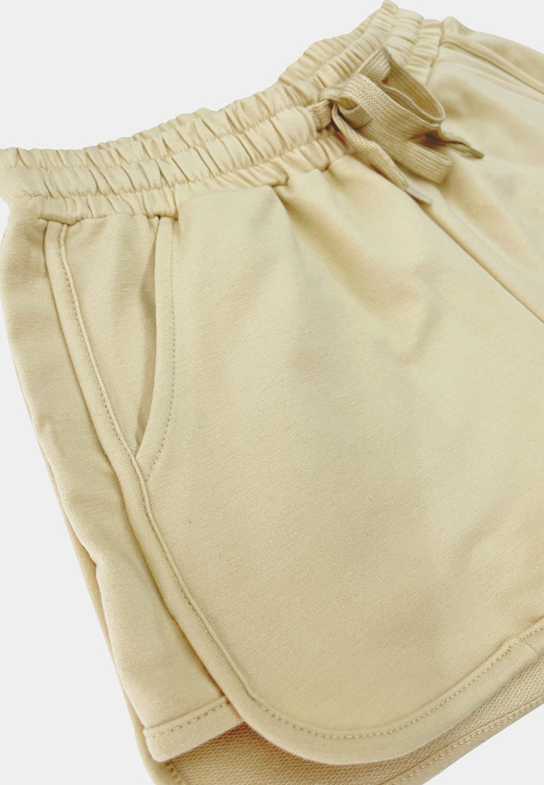 Women Short Jogger  - Beige - YCF2F4806