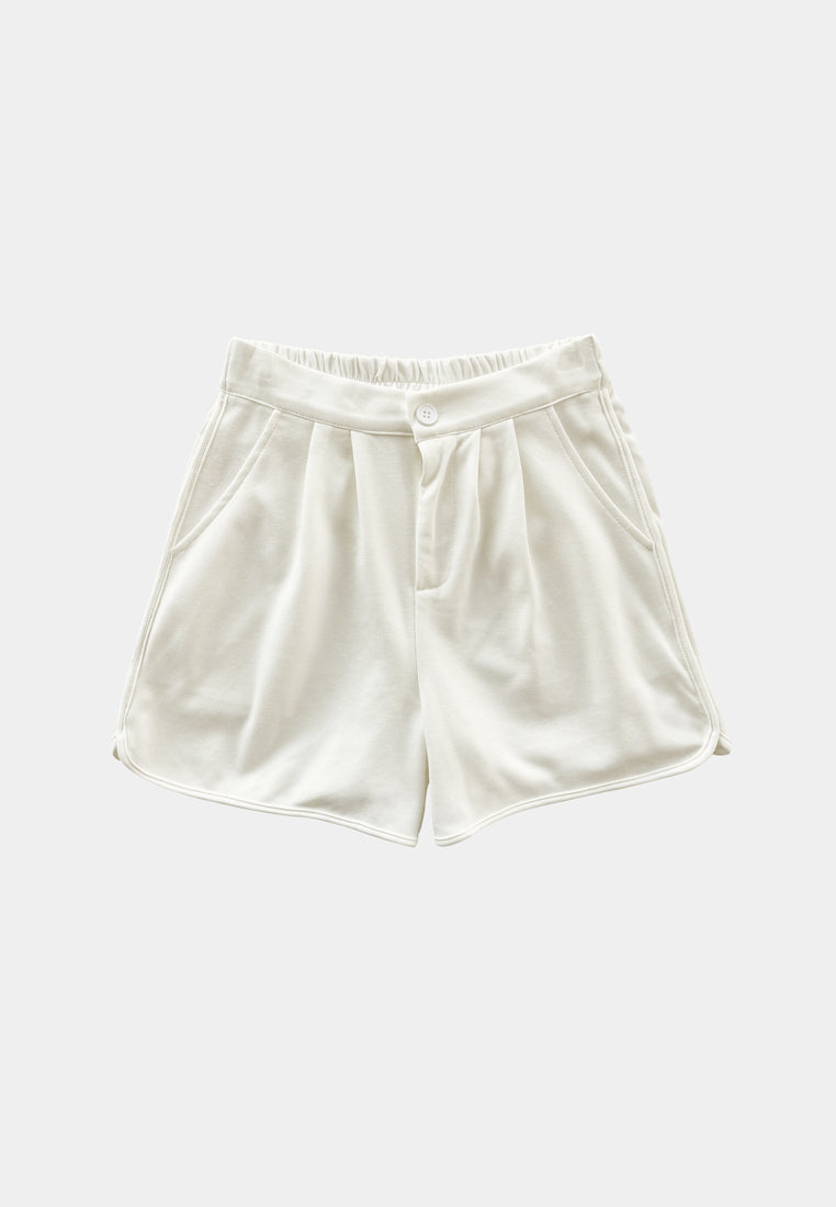 Women Short Pants - White - CFF2F4308