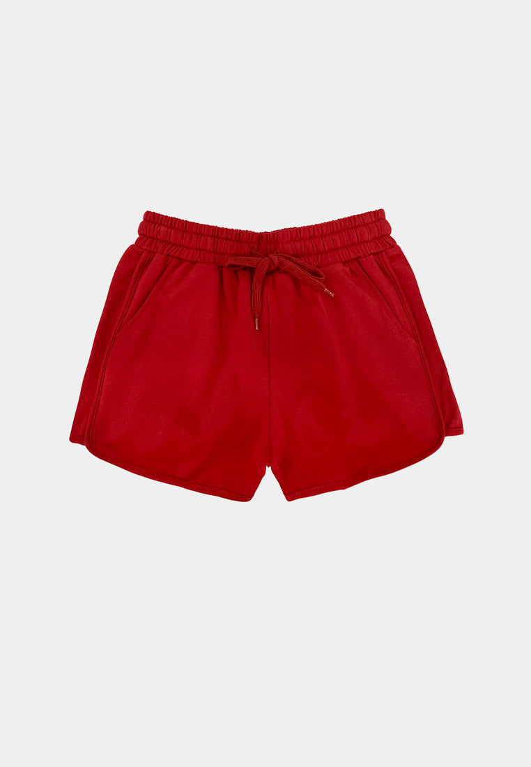 Women Short Jogger  - Maroon - YCF2F4805