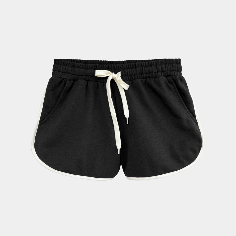 Women Short Jogger  - Black - YCH2F4373