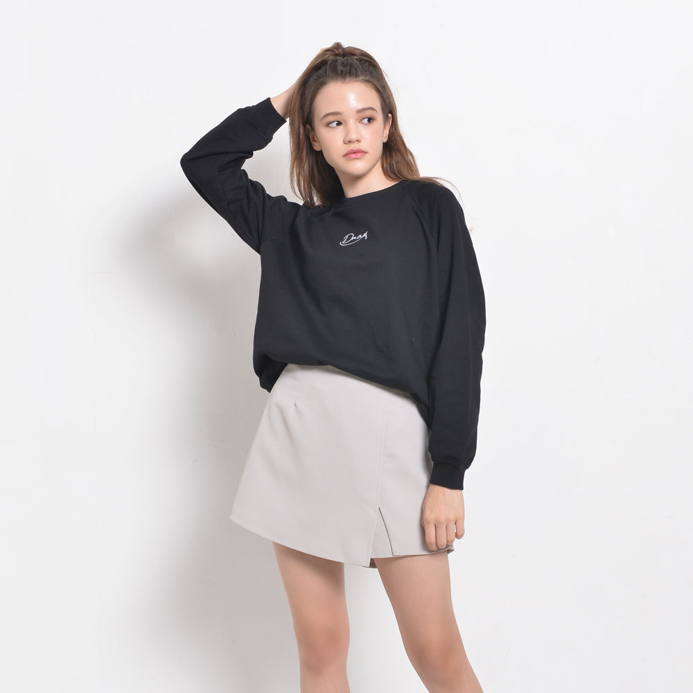 Women Plain Short Skort - Light Grey - QTH2F4389