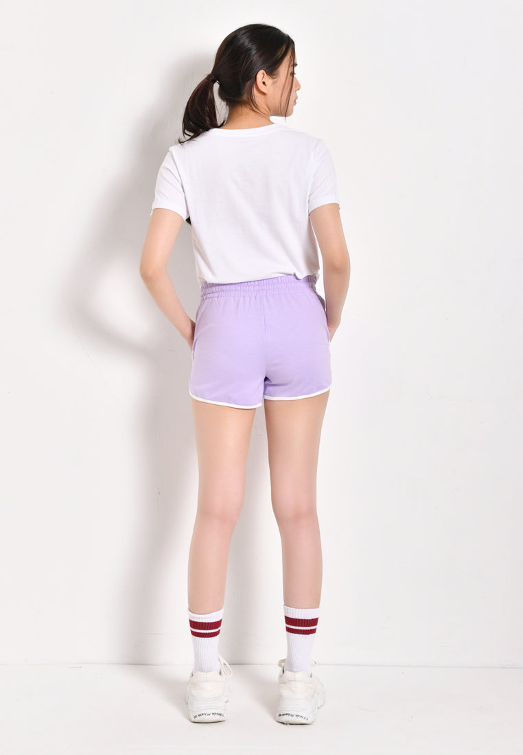 Women Short Jogger  - Purple - YCH1F3089